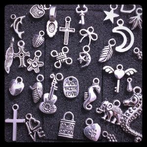 Silver charms from Tibet. NO DUPLICATES